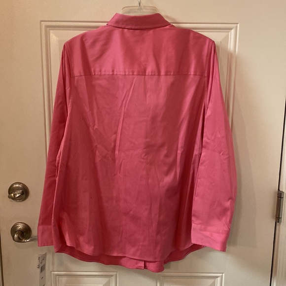 Jones New York Button Down Shirt, 2X, 97% Cotton, 3% Spandex - Picture 4 of 7